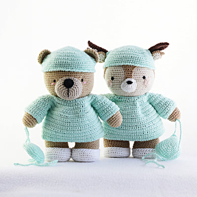 Dress-Up Amigurumi - PDF book by amigurumi designer Madelenon