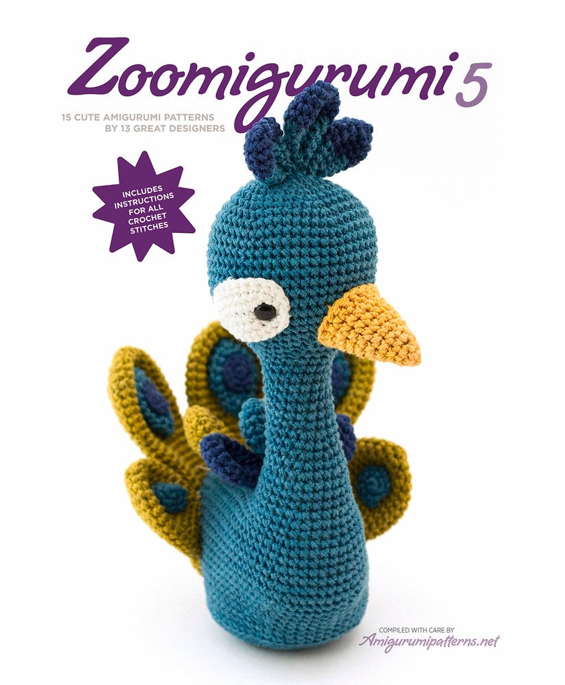 Zoomigurumi 6: 15 Cute Amigurumi Patterns by 15 Great Designers by  Amigurumipatterns.net, Paperback