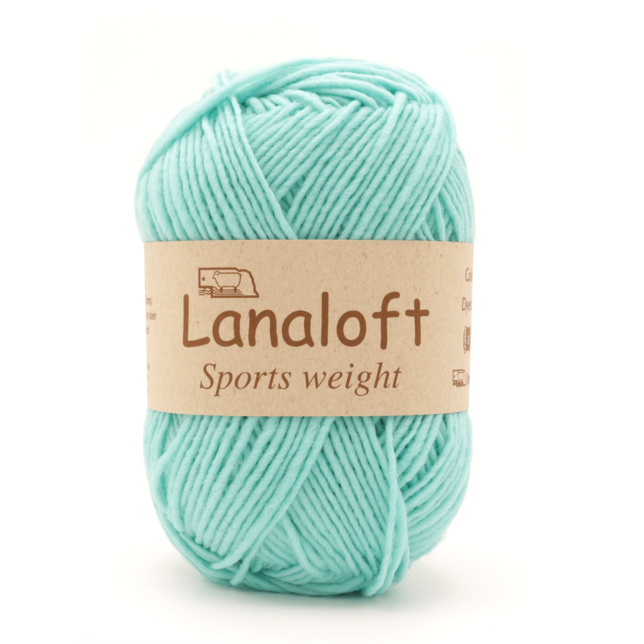 Lanaloft Worsted Weight Yarn | 160 Yards | 100% Wool Lavender Cloud - 1LL59P