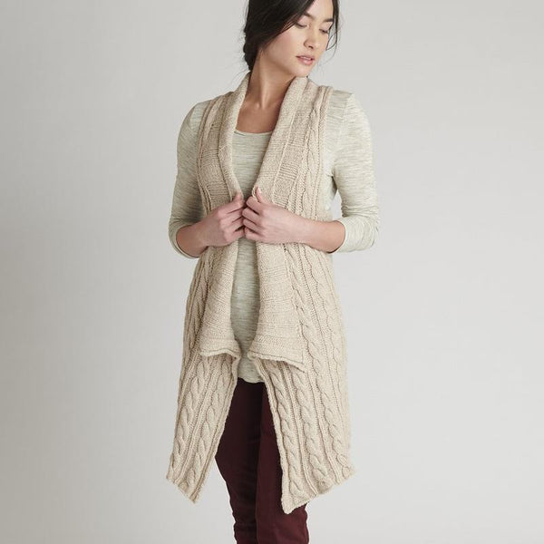 Vermillion Vest by Sylvia Hager - Yarn Loop